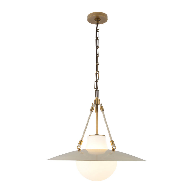 Alora - PD319722PW - One Light Pendant - Waverly - Pearl White
