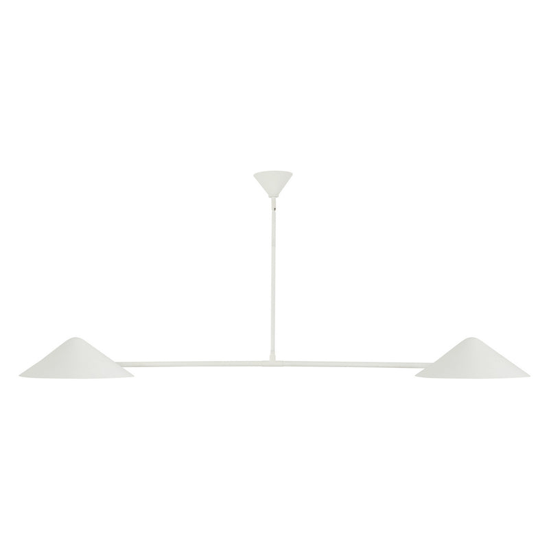 Alora - LP636158AW - Two Light Linear Pendant - Ashford - Antique White