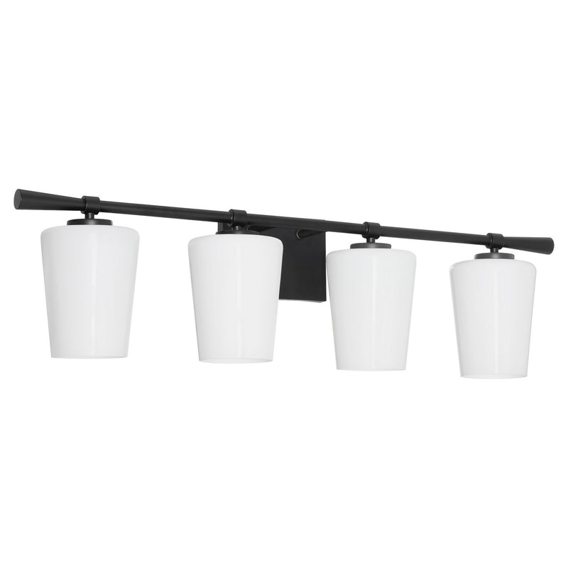 Quorum - 5204-4-259 - Four Light Vanity - Goodwin - Matte Black