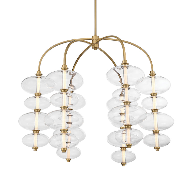 Minka-Lavery - 10529-732-L - LED Chandelier - Bollavino - Legacy Brass