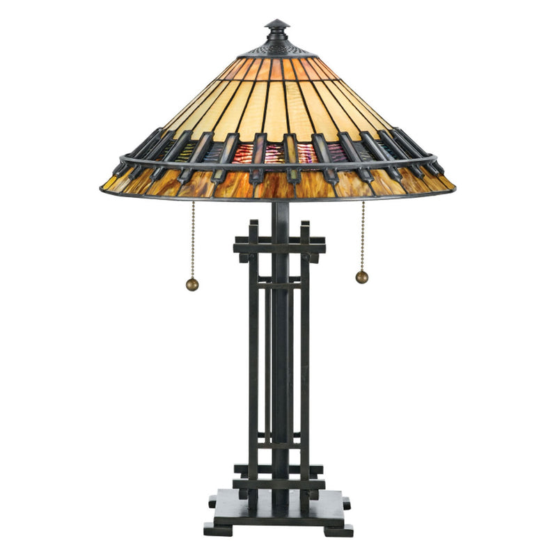 Quoizel - TF489T - Two Light Table Lamp - Chastain - Bronze Patina