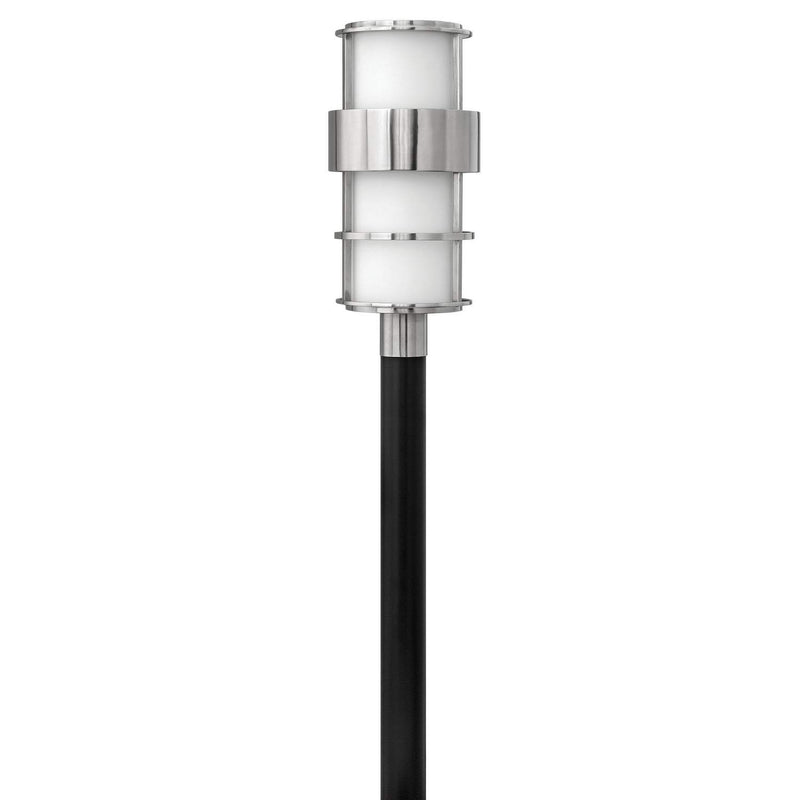 Hinkley - 1901SS - LED Post Top/ Pier Mount - Saturn - Stainless Steel