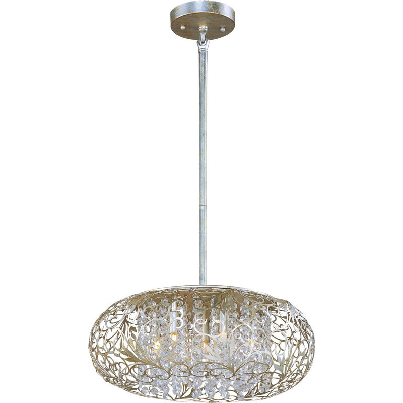 Maxim - 24154BCGS - LED Pendant - Arabesque - Golden Silver