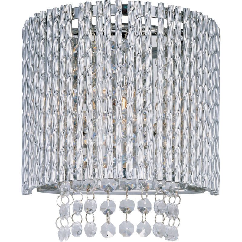 ET2 - E23130-10PC - One Light Wall Sconce - Spiral - Polished Chrome
