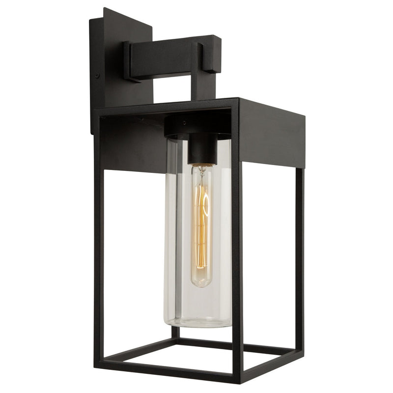 Artcraft - AC8271BK - One Light Outdoor Wall M - Weybridge - Black