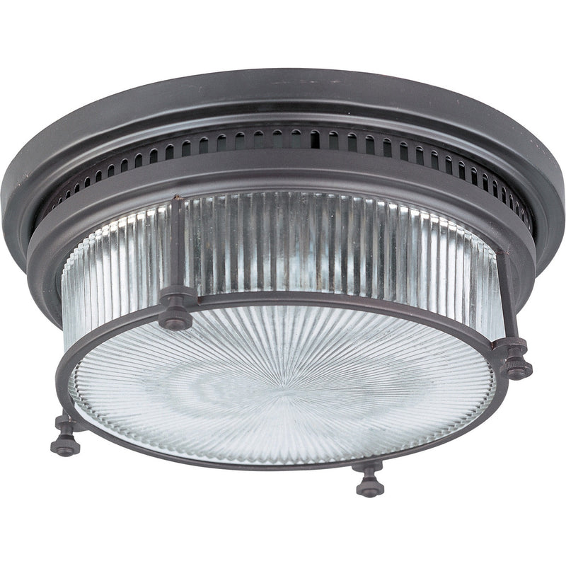 Maxim - 25000CLBZ - Two Light Flush Mount - Hi-Bay - Bronze
