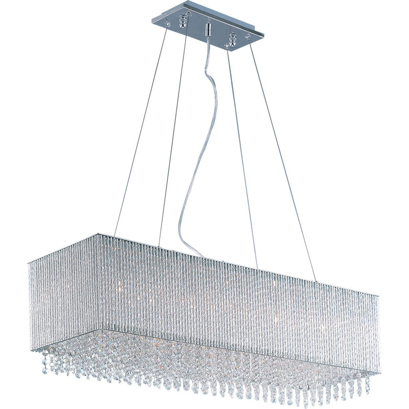 ET2 - E23146-10PC - LED Pendant - Spiral - Polished Chrome