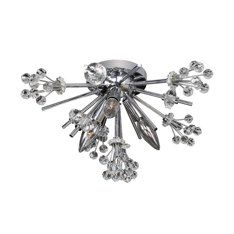 Allegri - 11630-010-FR001 - Three Light Wall Bracket - Flush Mount - Constellation - Chrome