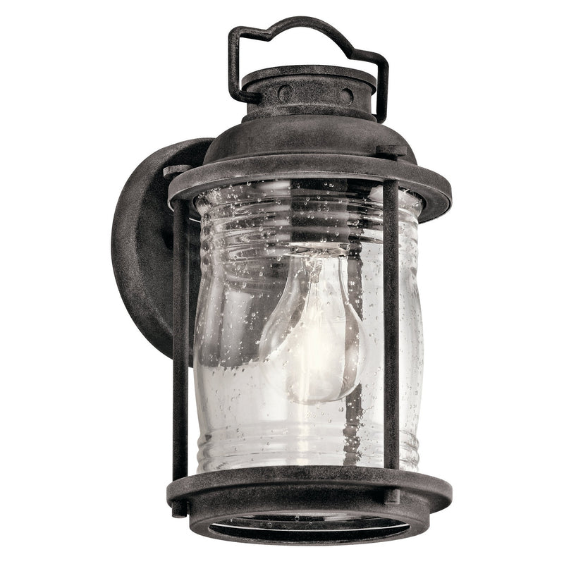 Kichler - 49569WZC - One Light Outdoor Wall Mount - Ashland Bay - Weathered Zinc