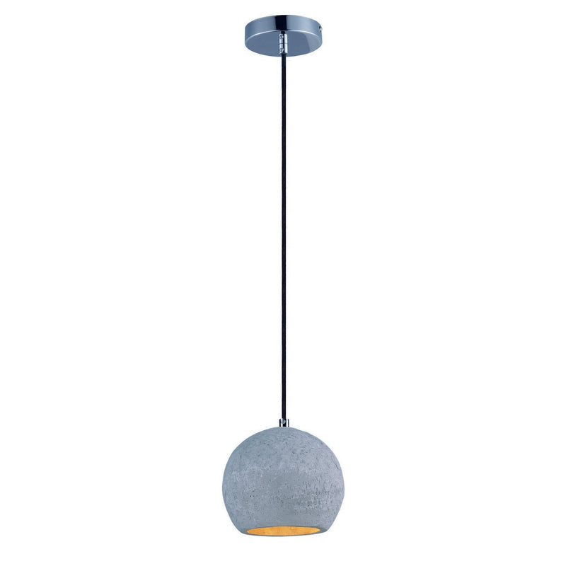 Maxim - 12390GYPC - LED Pendant - Crete - Polished Chrome