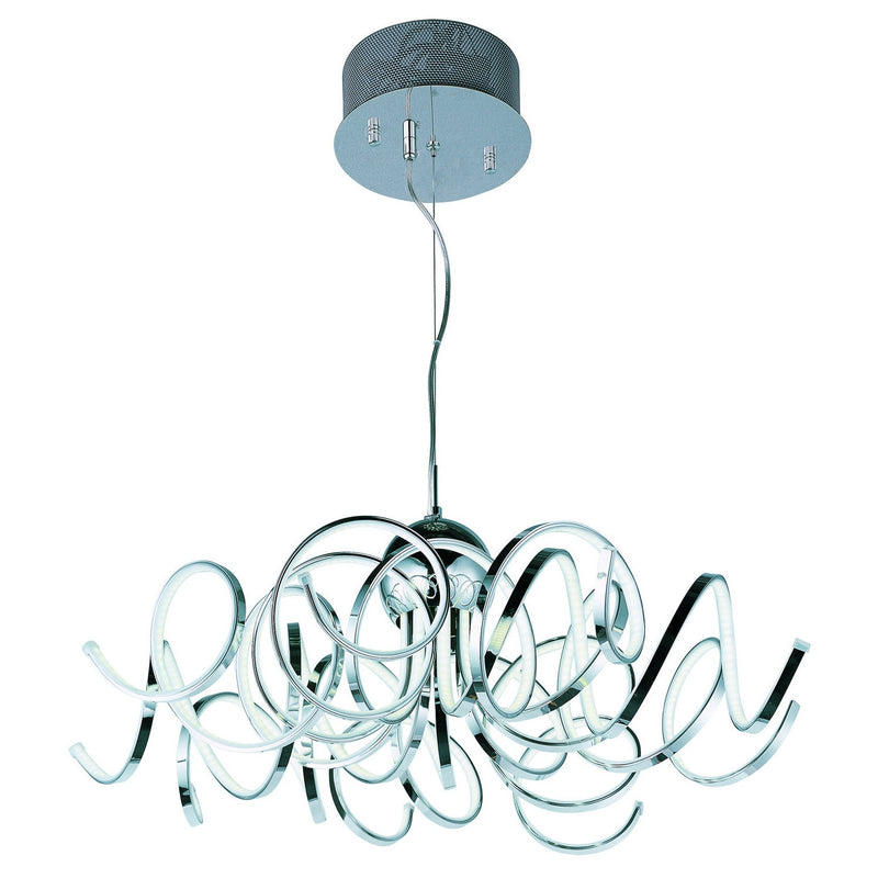 ET2 - E21415-PC - LED Pendant - Chaos - Polished Chrome
