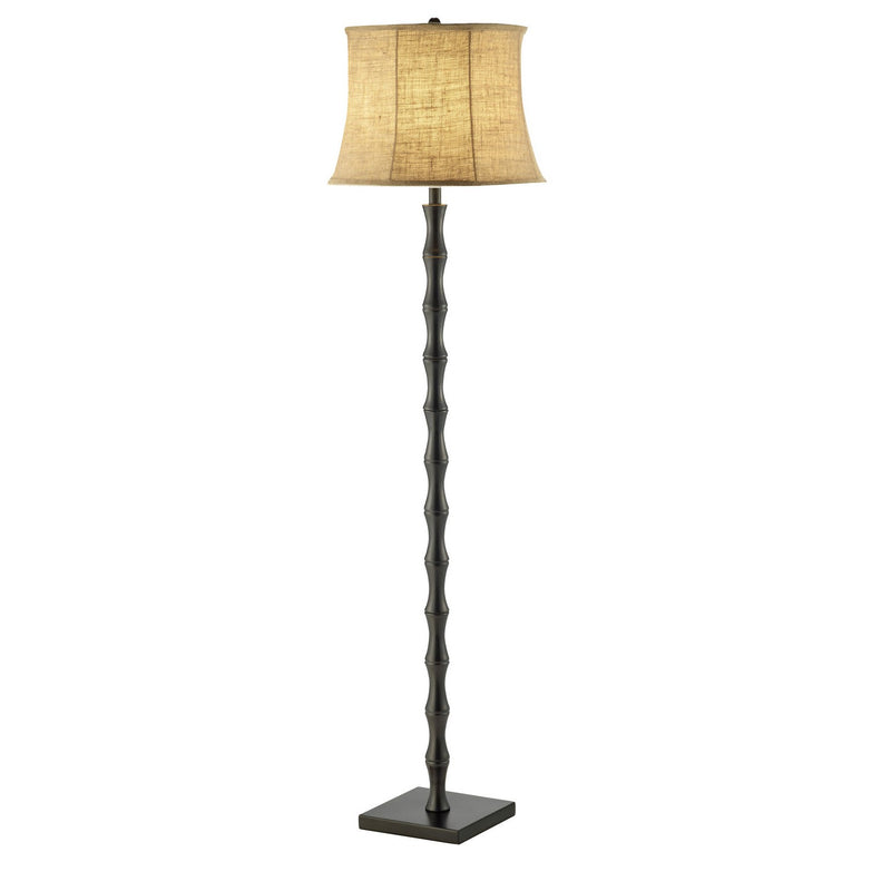 Adesso Home - 1523-01 - Floor Lamp - Stratton - Black Painted