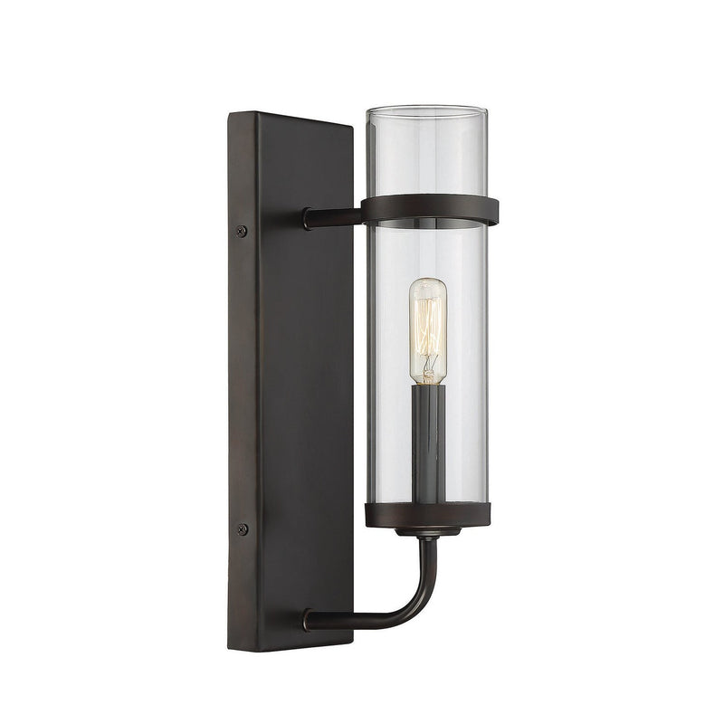 Savoy House - 9-6054-1-13 - One Light Wall Sconce - Tulsa - English Bronze