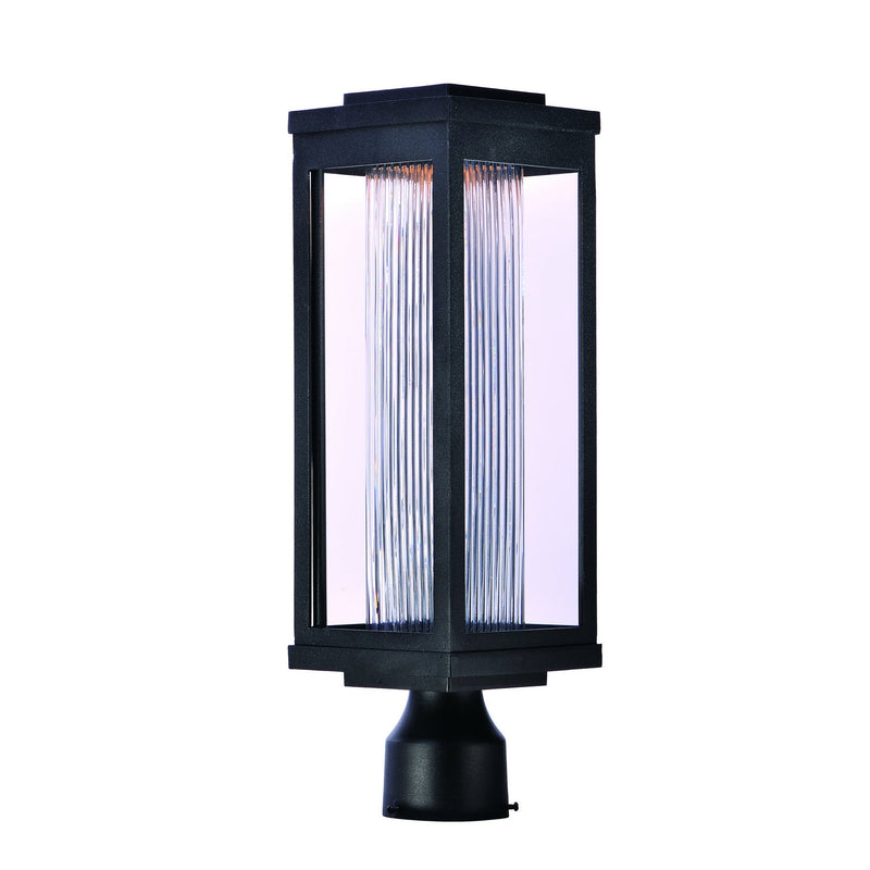 Maxim - 55900CRBK - LED Outdoor Post/Pier Mount - Salon LED - Black