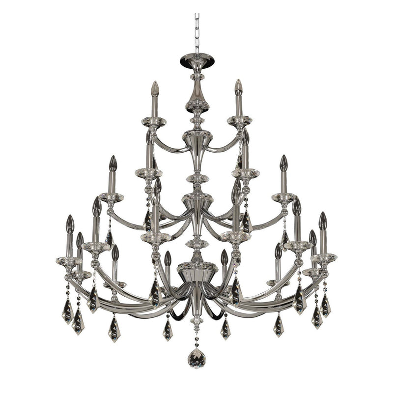 Allegri - 012174-010-FR001 - 21 Light Chandilier - Floridia - Chrome