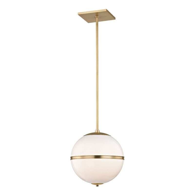 Crystorama - 2112-AG - One Light Chandelier - Truax - Aged Brass