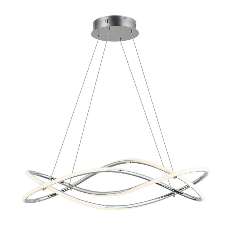 ET2 - E24136-PC - LED Pendant - Coaster - Polished Chrome