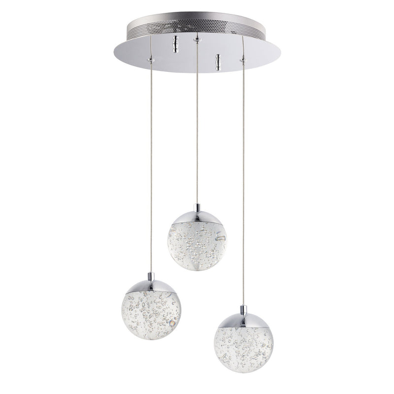 ET2 - E24263-91PC - LED Pendant - Orb II - Polished Chrome
