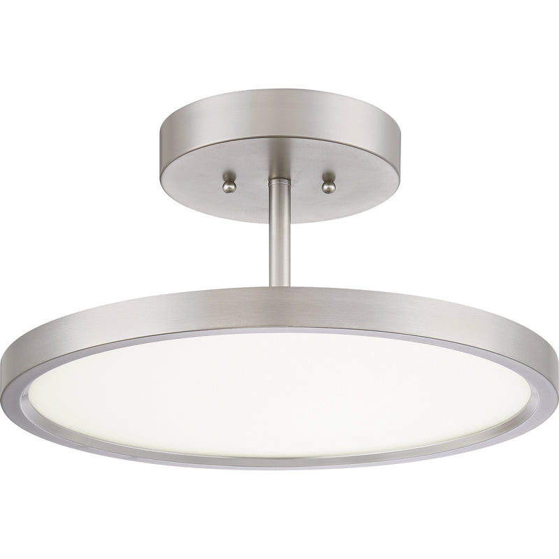 Quoizel - BLW1715BN - LED Semi Flush Mount - Beltway - Brushed Nickel