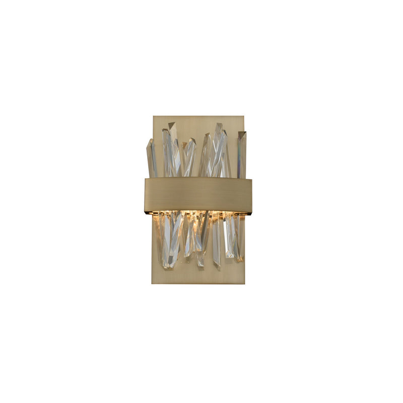 Allegri - 030220-038 - LED Wall Sconce - Glacier - Brushed Champagne Gold