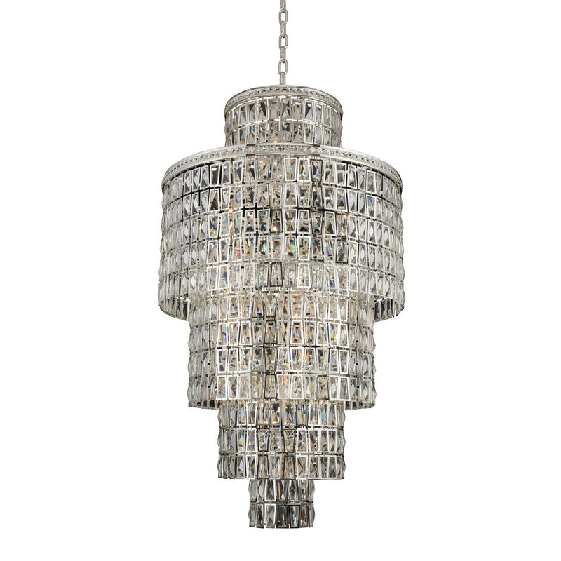 Allegri - 033252-014-FR001 - 22 Light Pendant - Kasturi - Silver
