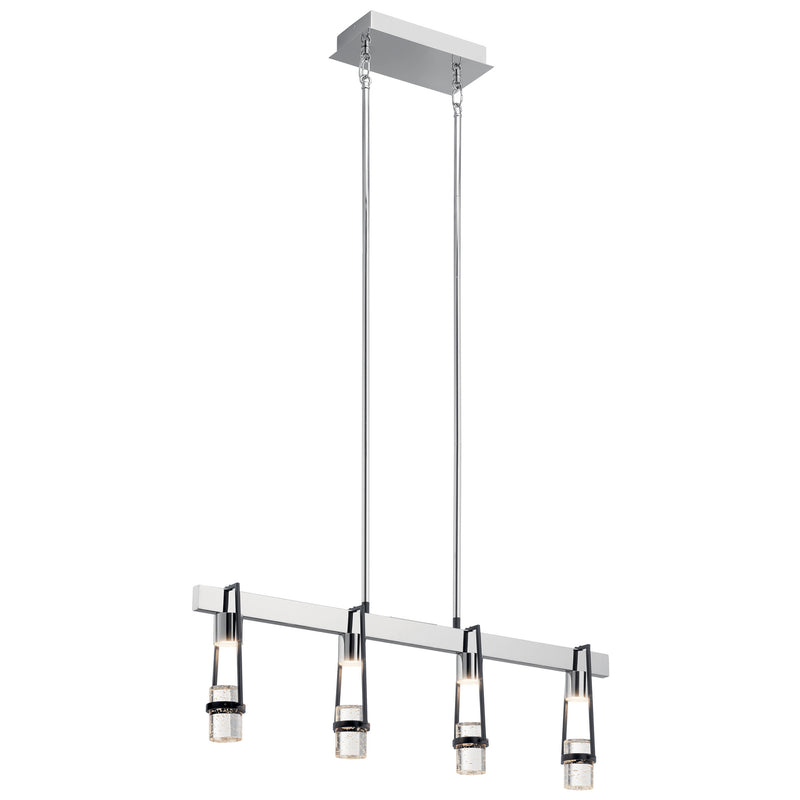 Kichler - 84127 - LED Linear Chandelier - Ayse - Matte Black