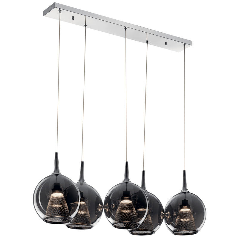 Kichler - 84154 - LED Linear Chandelier - Zin - Chrome