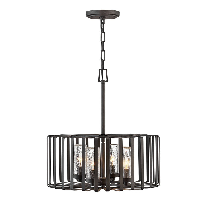 Hinkley - 29504BGR - LED Outdoor Lantern - Reid - Brushed Graphite
