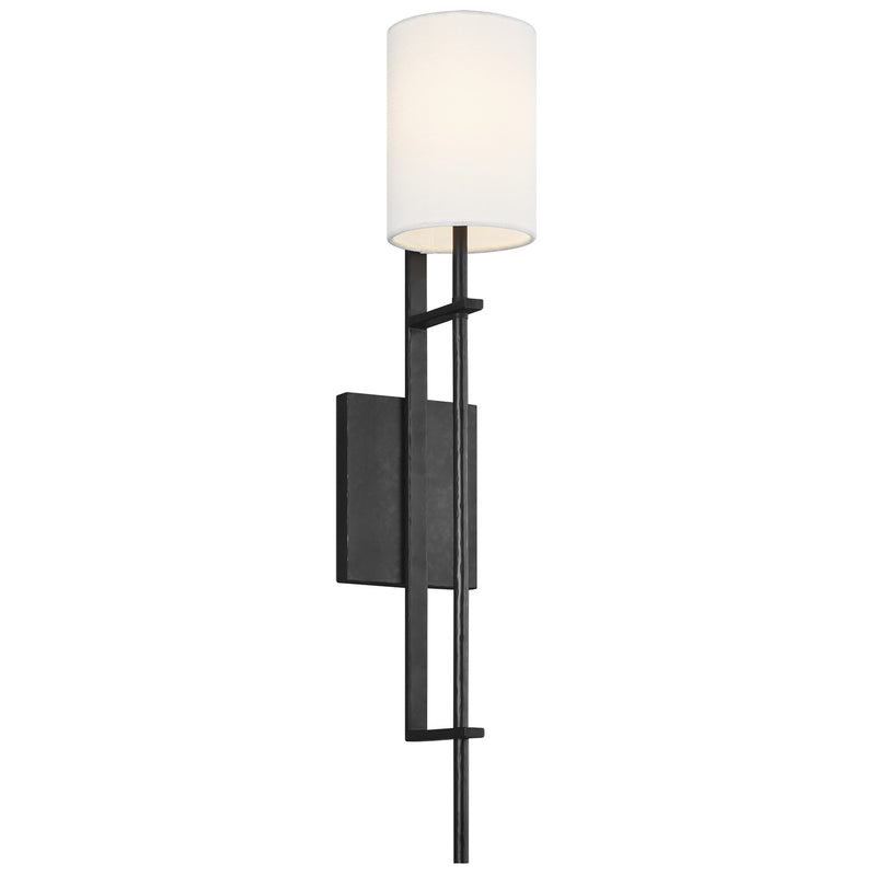 Generation Lighting - WB1940AI - One Light Wall Sconce - Ansley - Aged Iron