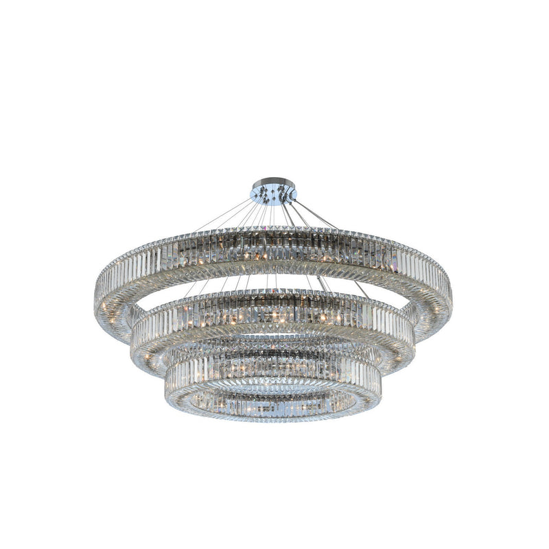 Allegri - 11714-010-FR001 - 48 Light Pendant - Rondelle - Chrome
