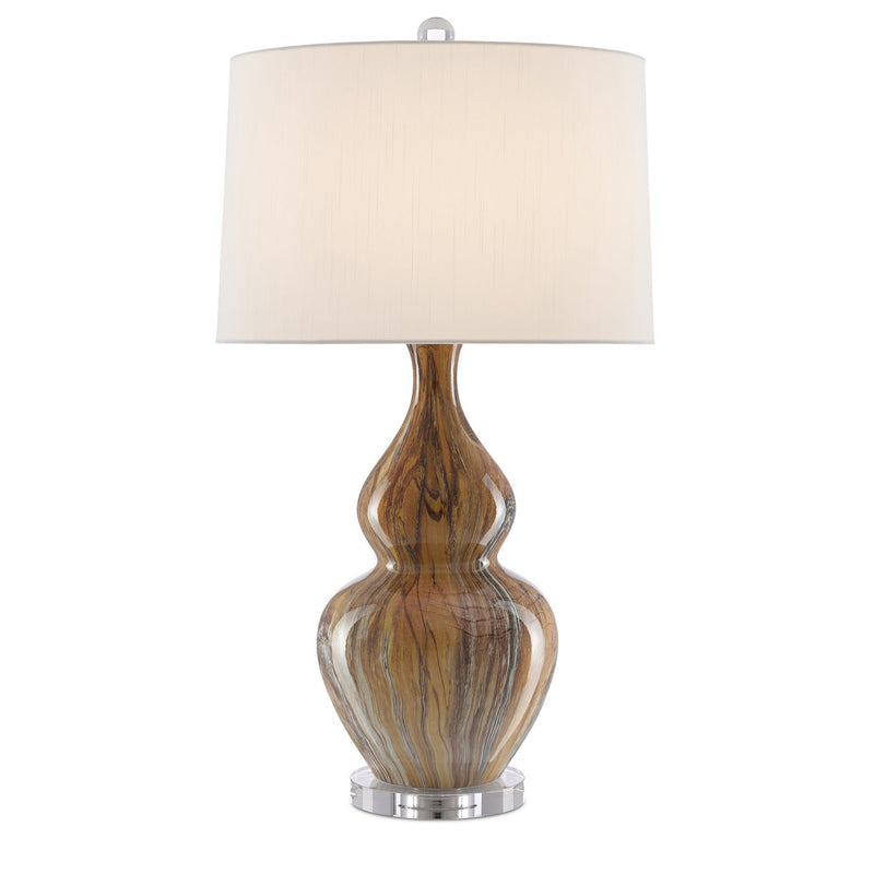 Currey and Company - 6000-0462 - One Light Table Lamp - Kolor Collection - Earth/Brown