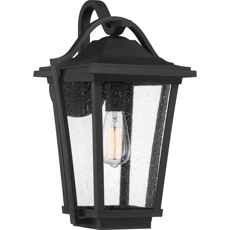 Quoizel - DRS8411EK - One Light Outdoor Wall Lantern - Darius - Earth Black