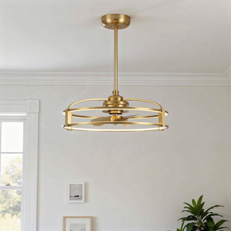 Vesta LED Fan D'Lier