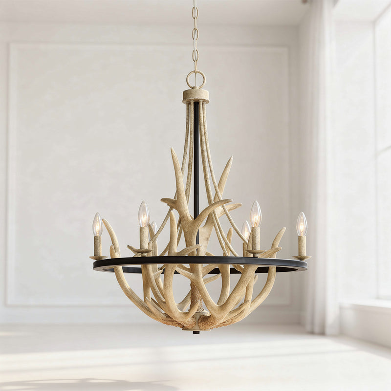 Journey Six Light Chandelier