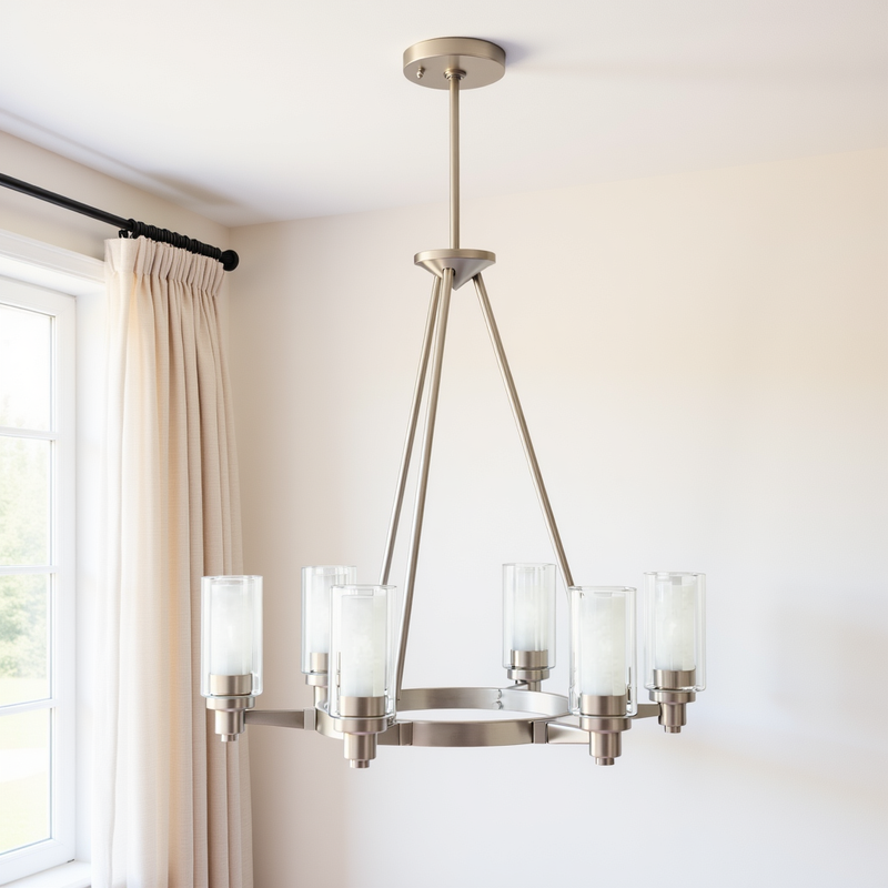 Circolo Six Light Chandelier