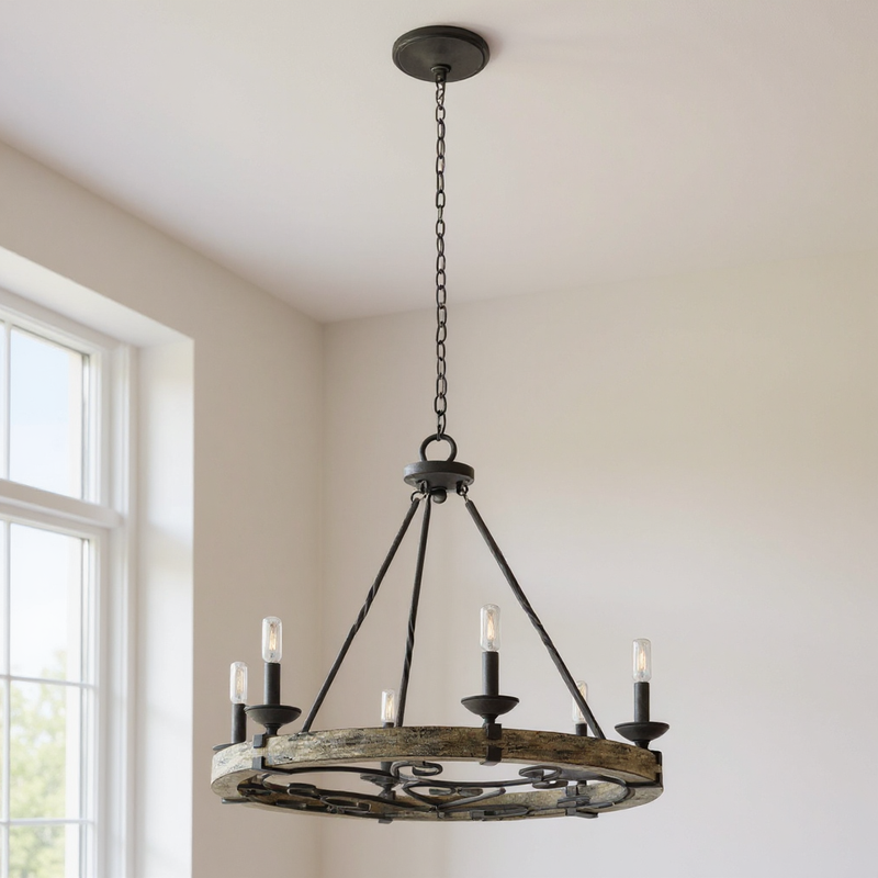 Taulbee Six Light Chandelier
