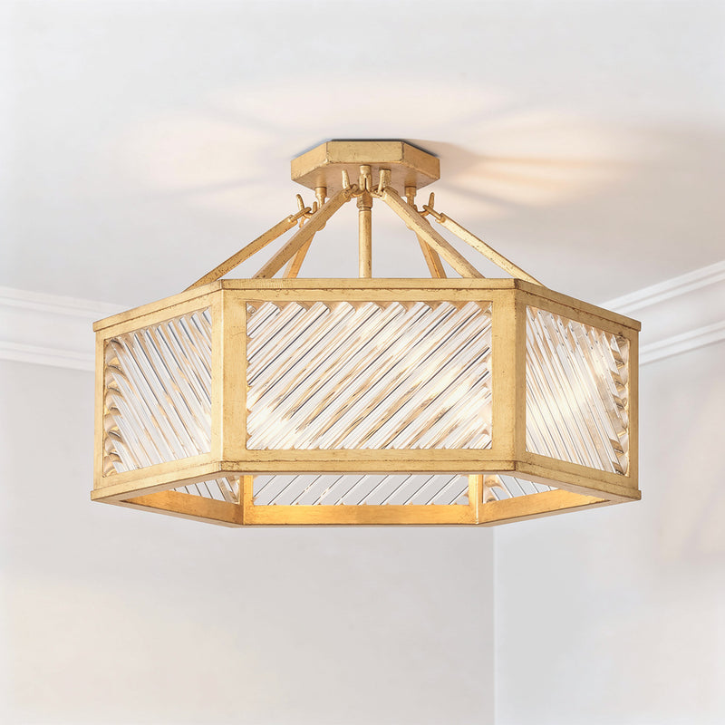 Sura LED Semi-Flush Mount