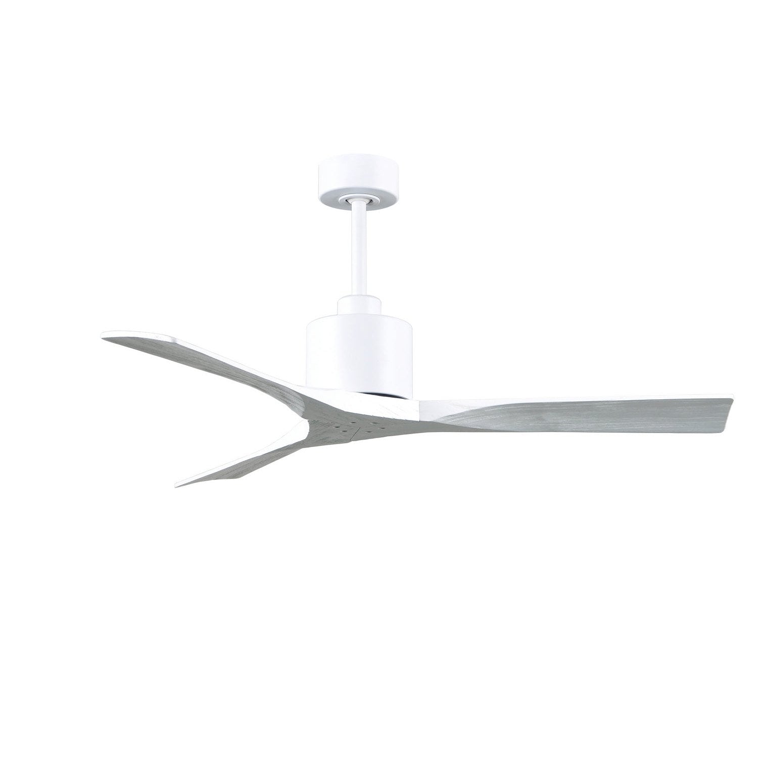 Matthews Fan Company - NK-MWH-MWH-52 - 52"Ceiling Fan - Nan - Matte White
