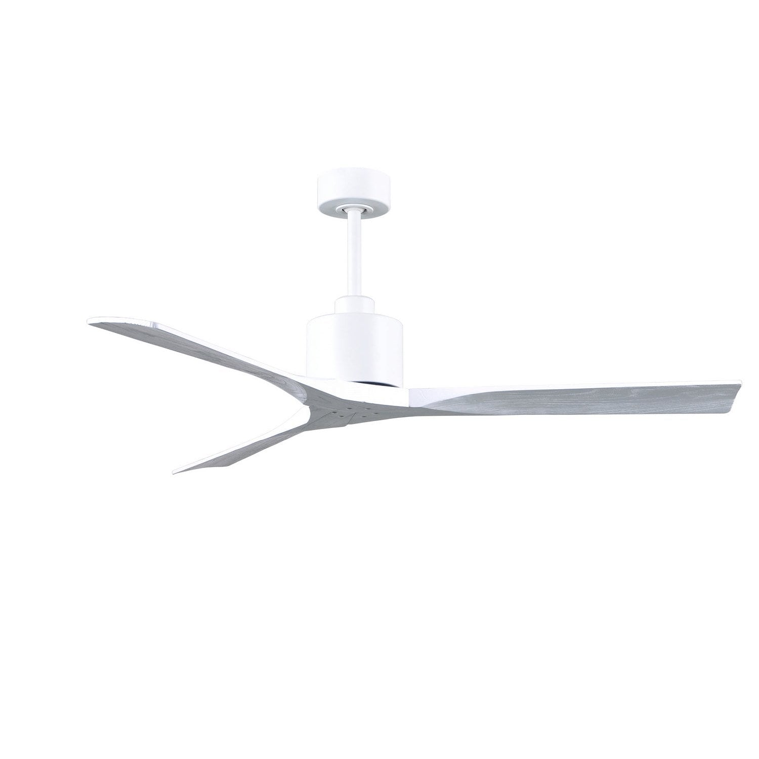 Matthews Fan Company - NK-MWH-MWH-60 - 60"Ceiling Fan - Nan - Matte White
