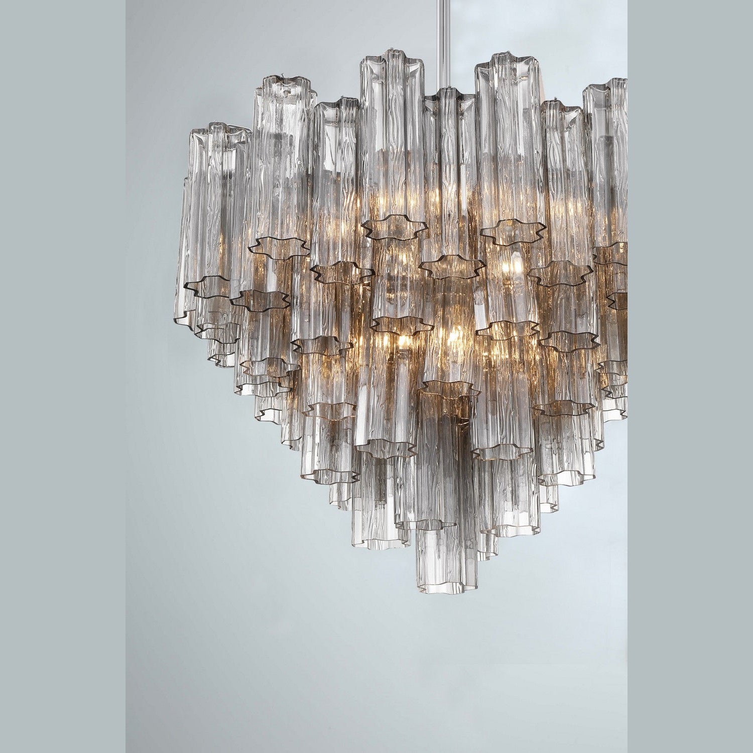 Crystorama - ADD-312-CH-SM - 12 Light Chandelier - Addis - Polished Chrome