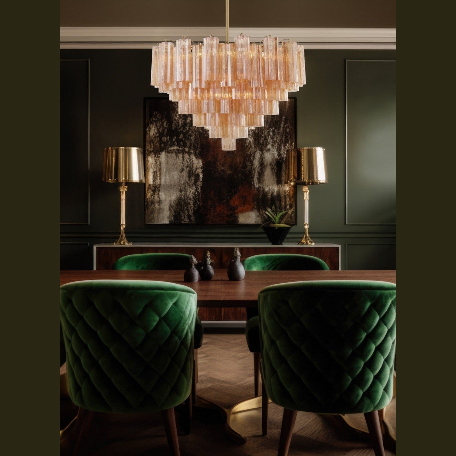 Crystorama - ADD-316-AG-AM - 16 Light Chandelier - Addis - Aged Brass