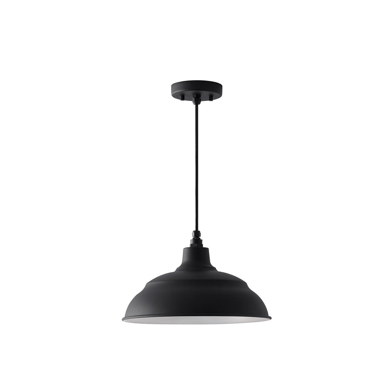 Capital Lighting - 936311BK - One Light Outdoor Hanging Lantern - RLM - Black
