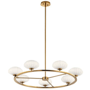 Kichler - 52225FXG - Seven Light Chandelier - Pim - Fox Gold