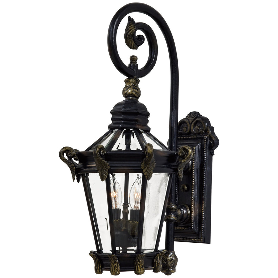 Minka-Lavery - 8931-95 - Two Light Wall Mount - Stratford Hall - Heritage W/ Gold Highlights