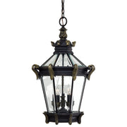Minka-Lavery - 8934-95 - Five Light Chain Hung - Stratford Hall - Heritage W/ Gold Highlights