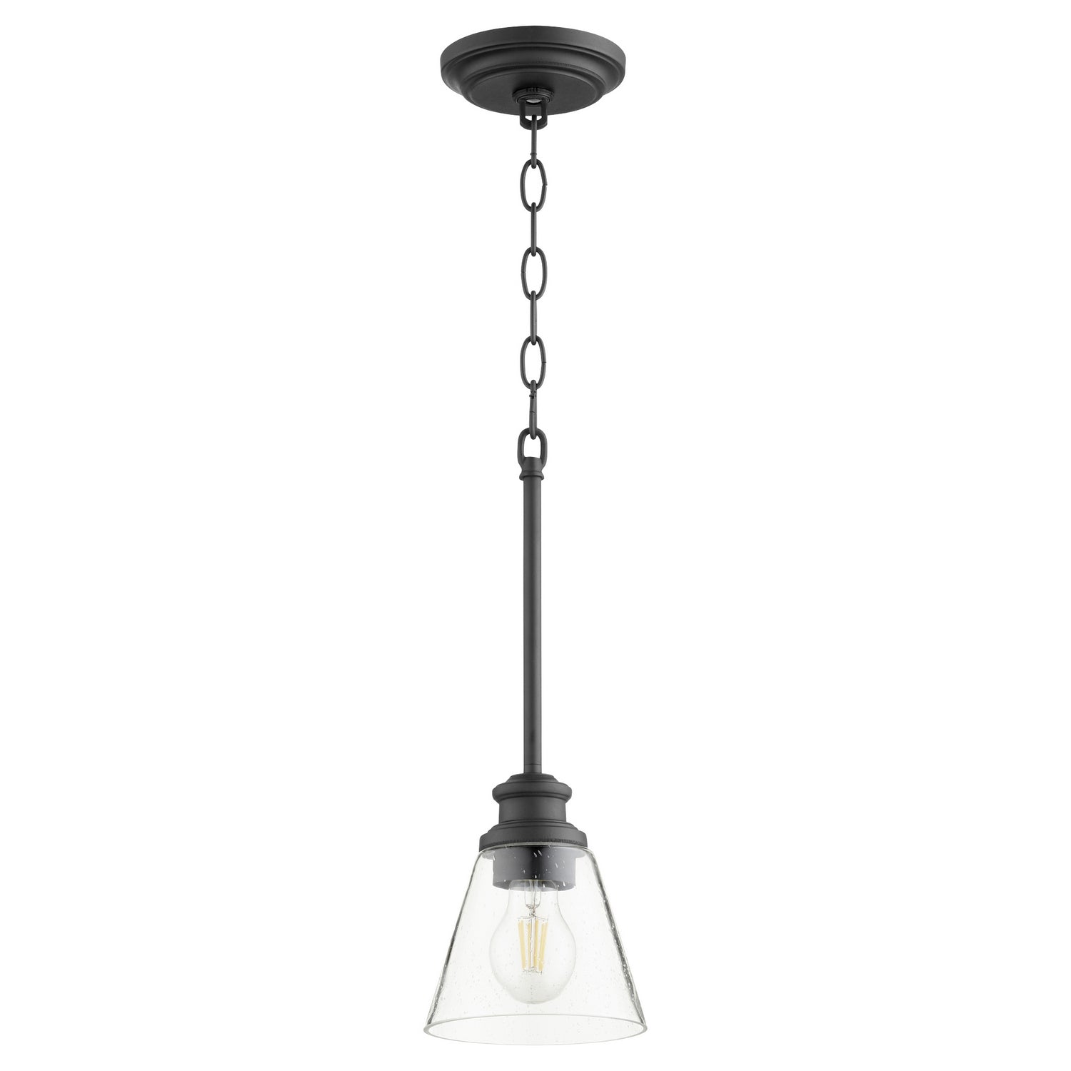 Quorum - 309-69 - One Light Pendant - Dunbar - Textured Black