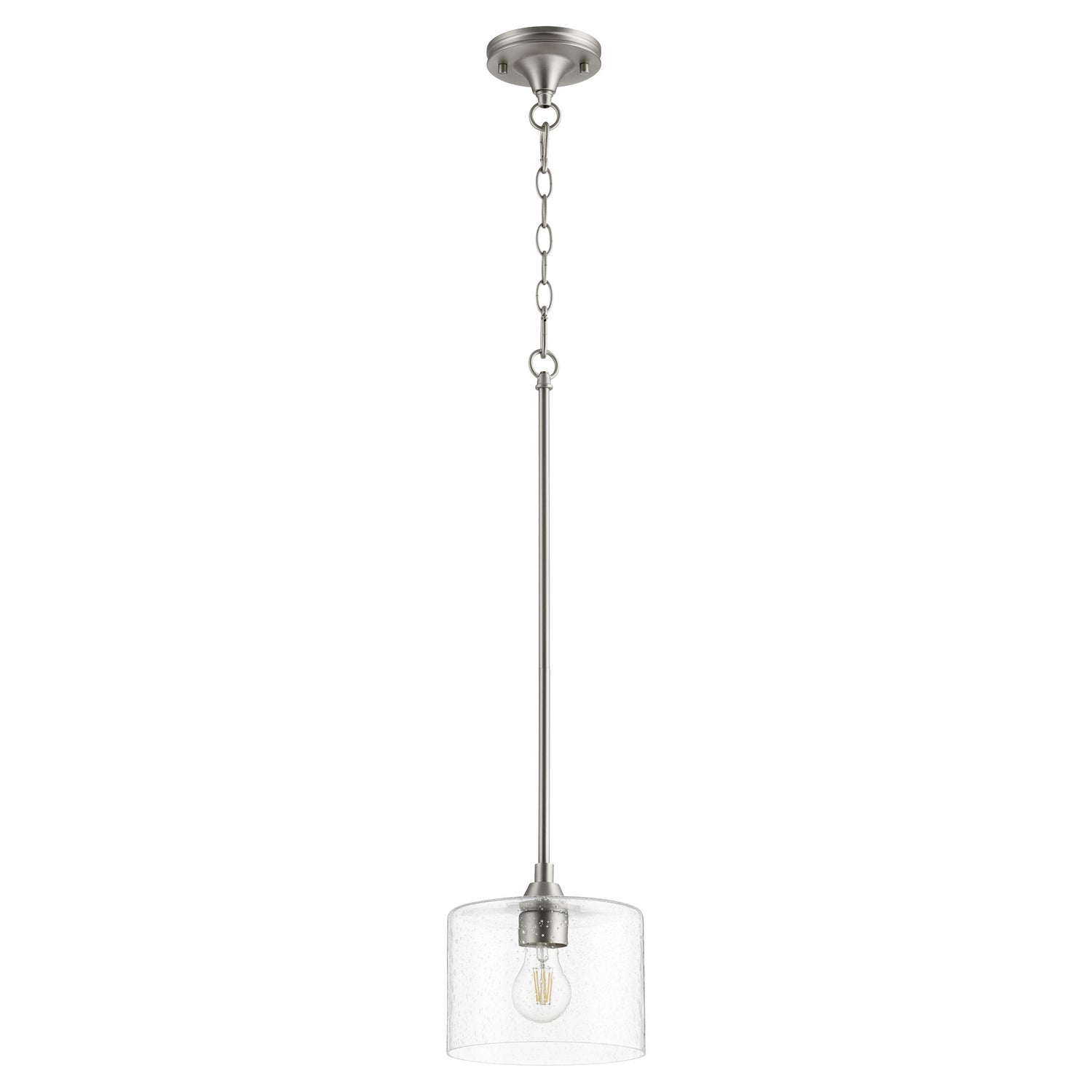 Quorum - 3202-65 - One Light Pendant - Dakota - Satin Nickel