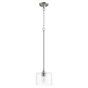 Quorum - 3202-65 - One Light Pendant - Dakota - Satin Nickel