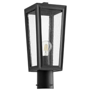 Quorum - 717-6-69 - One Light Post Mount - Bravo - Textured Black