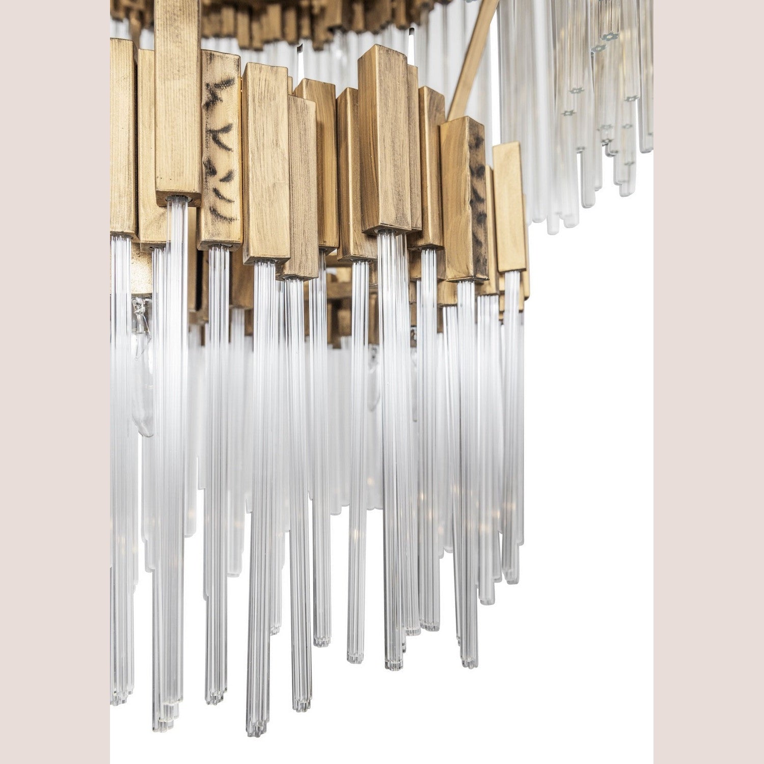 Varaluz - 309C14HG - 14 Light Chandelier - Matrix - Havana Gold